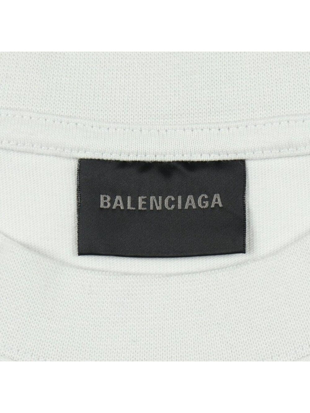 Balenciaga Short Sleeve T-Shirt Wfp White Cotton - Picture 3 of 7